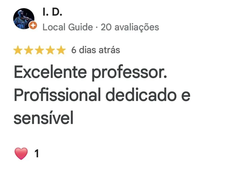 Avaliação de I. D.