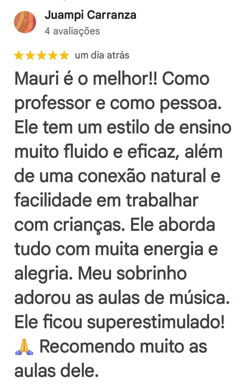 Avaliação de Juampi Carranza