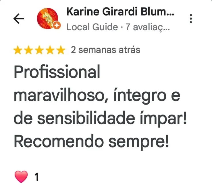 Avaliação de Karine Girardi Blum