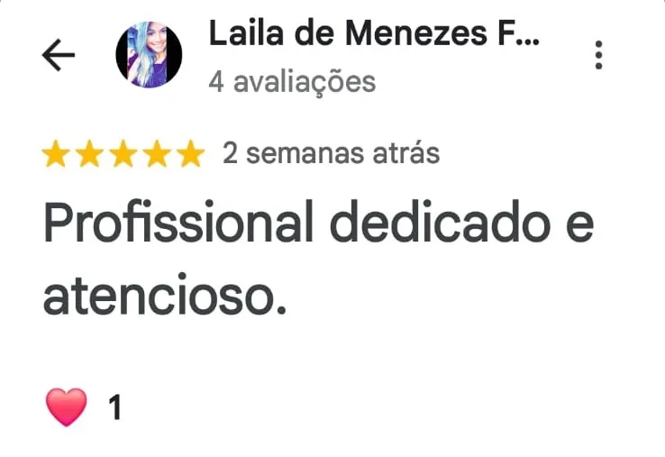 Avaliação de Laila de Menezes F.