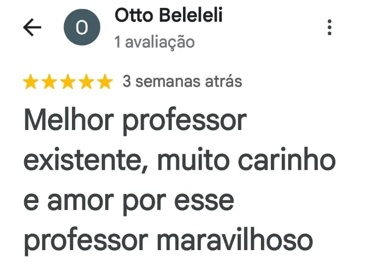 Avaliação de Otto Beleleli